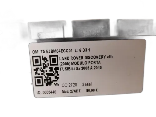 Centralina BCM LAND ROVER Discovery Serie III (04>10)