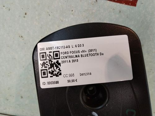 Centralina bluetooth telefono FORD Focus Berlina 5° Serie
