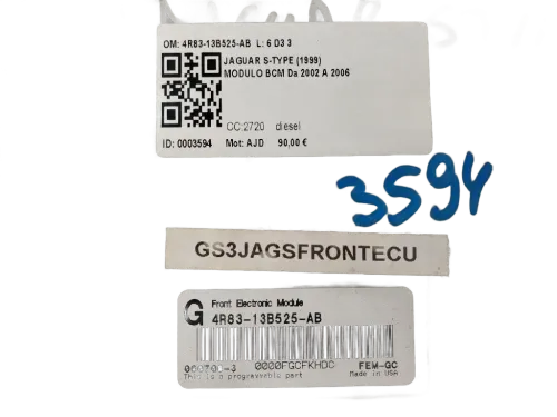 Centralina BCM JAGUAR S-Type 2° Serie
