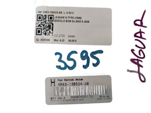 Centralina BCM JAGUAR S-Type 2° Serie