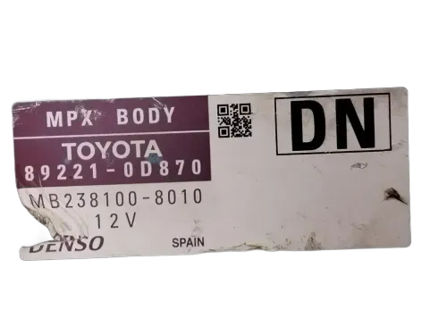 Centralina BCM TOYOTA Yaris Serie (17>)