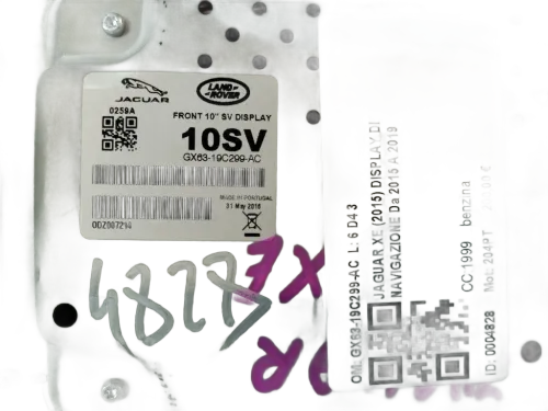 Display multifunzione computer di bordo JAGUAR XE Serie (X760) (15>)