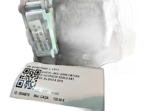 Cintura di sicurezza anteriore sinistra AUDI A4 Avant (8K5) (08>15)