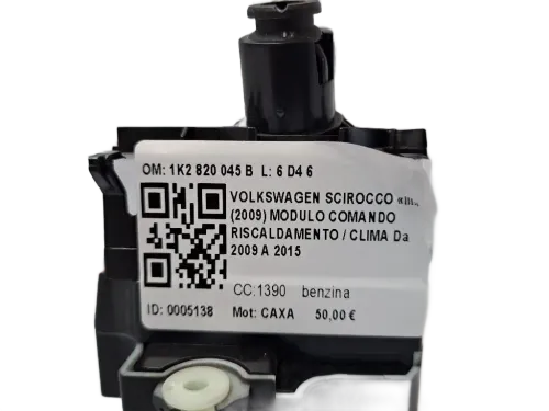 Comandi Clima VOLKSWAGEN Scirocco Serie (137) (08>14)
