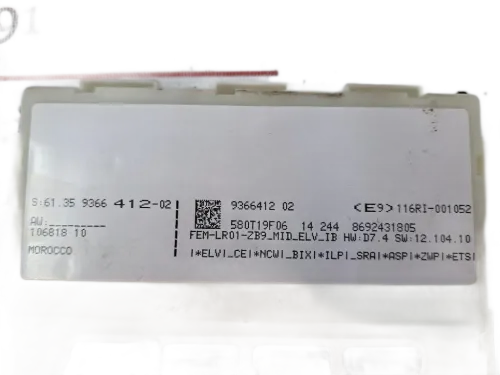 Centralina BCM BMW Serie 1 F20 (11>19)