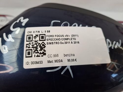 Specchietto Retrovisore Sinistro FORD Focus Berlina 5° Serie