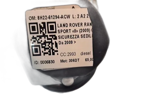 Cintura di sicurezza anteriore destra LAND ROVER Range Rover SPORT (05>13)