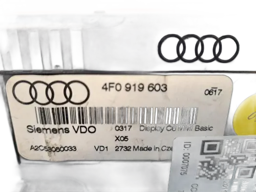 Display AUDI A6 Berlina Serie C6 (4F2) (04>12)