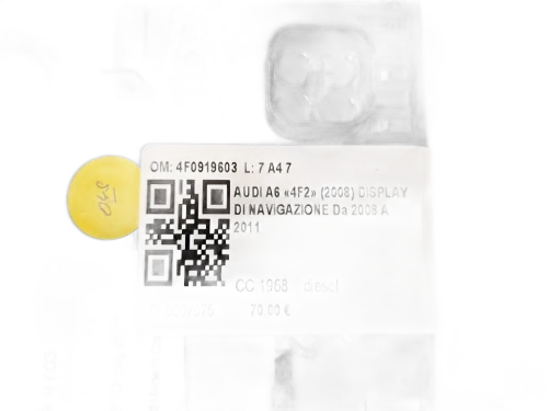 Display AUDI A6 Berlina Serie C6 (4F2) (04>12)