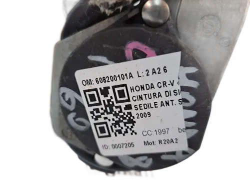 Cintura di sicurezza anteriore sinistra HONDA CR-V 4° Serie (07>12)