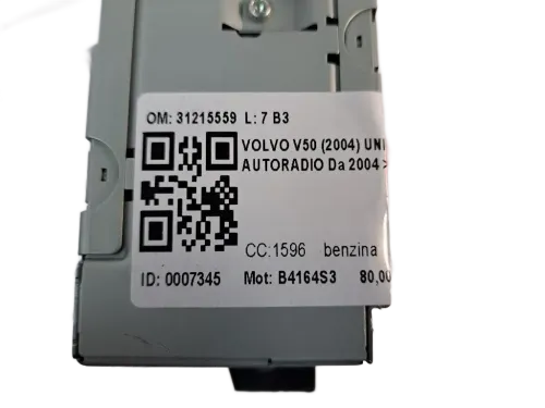 Autoradio VOLVO V50 1° Serie