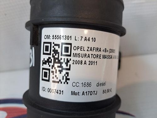 Debimetro OPEL Zafira B 2° Serie