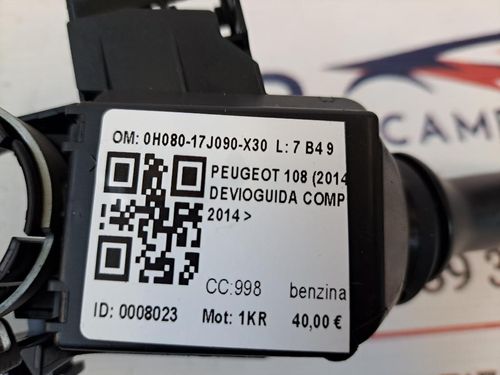 Devioluci PEUGEOT 108 1°  Serie