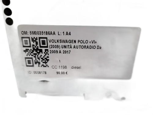 Autoradio VOLKSWAGEN Polo 5° Serie