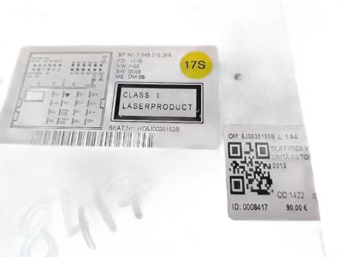 Autoradio SEAT Ibiza Serie (08>12)