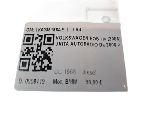 Autoradio VOLKSWAGEN Eos Serie (1F7) (06>10)
