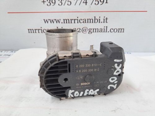 Corpo Farfallato RENAULT Koleos 1° Serie