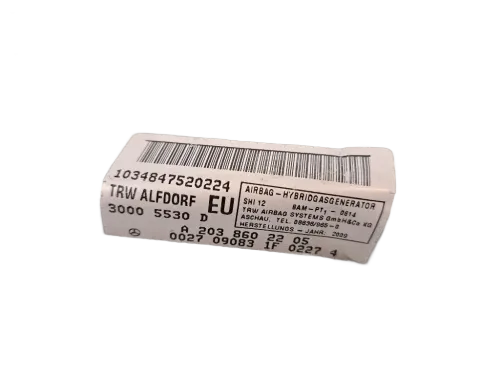 Airbag Sedile sinistro MERCEDES Classe C Berlina W203 2° Serie
