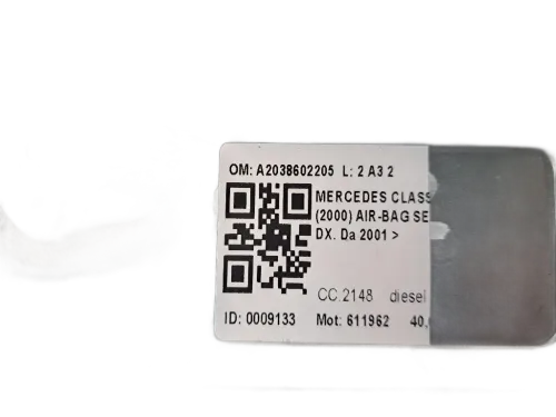 Airbag Sedile sinistro MERCEDES Classe C Berlina W203 2° Serie