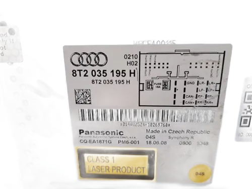 Autoradio AUDI A5 Coupé (8T) (07>11)