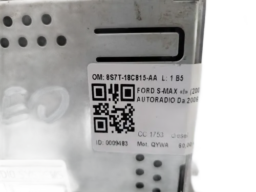 Autoradio FORD S - Max Serie (06>14)