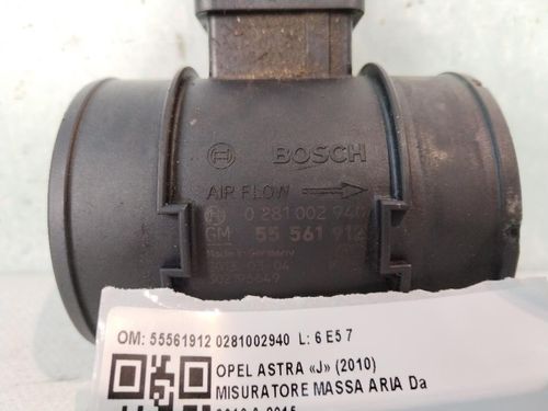 Debimetro OPEL Astra J