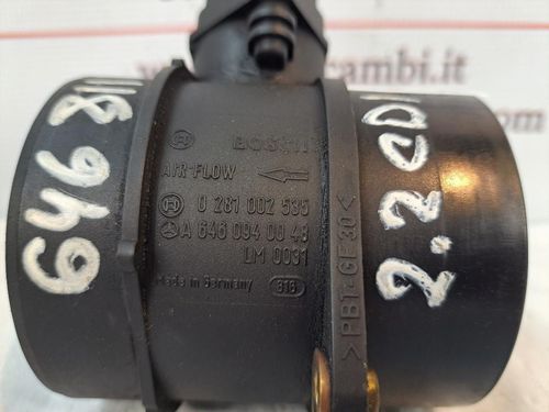 Debimetro MERCEDES Classe C Berlina W203 2° Serie