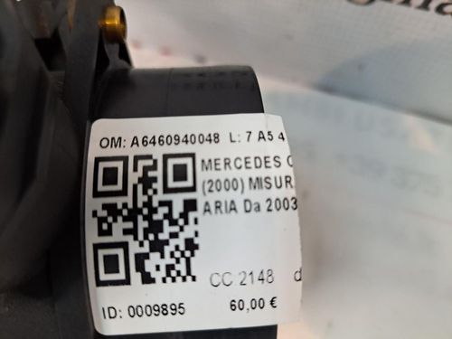 Debimetro MERCEDES Classe C Berlina W203 2° Serie