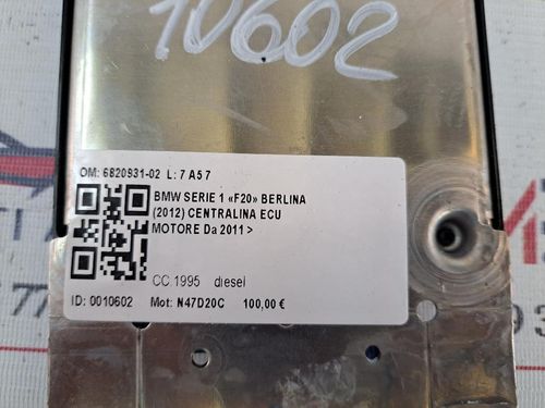 Centralina bluetooth telefono BMW Serie 1 F20 (11>19)