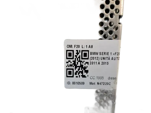 Autoradio BMW Serie 1 F20 (11>19)