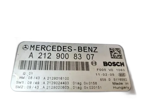 Modulo SAM MERCEDES Classe E Berlina W212
