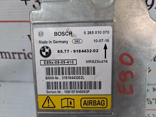 Centralina Airbag BMW Serie 3 E90 Berlina 2° Serie
