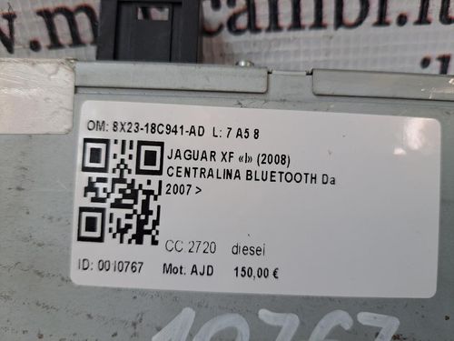 Centralina bluetooth telefono JAGUAR XF Serie (08>11)