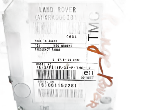 Autoradio LAND ROVER Discovery Serie III (04>10)