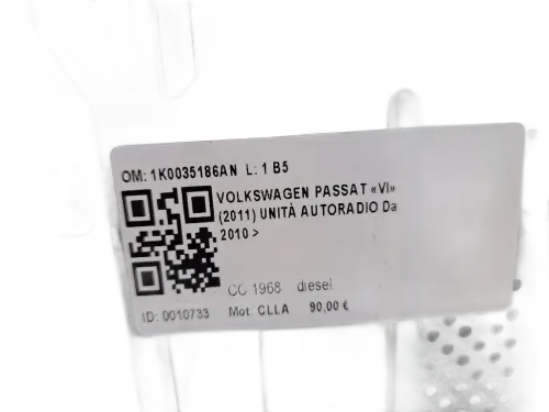 Autoradio VOLKSWAGEN Passat Berlina 5° Serie