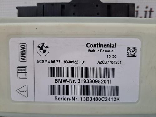 Centralina Airbag BMW Serie 5 F10