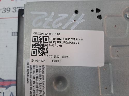 Amplificatore autoradio LAND ROVER Discovery Serie III (04>10)
