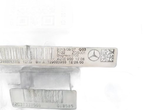 Display MERCEDES Classe B W246 2° Serie