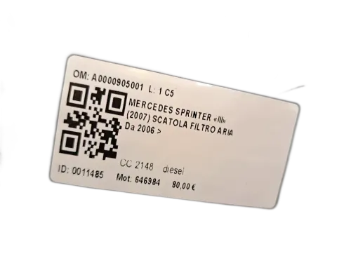 Scatola filtro esterno Cabina MERCEDES Sprinter W906 3° Serie