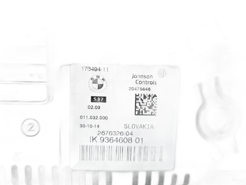 Quadro tachigrafo BMW X5 (F15) (13>18)