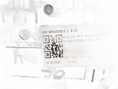 Quadro tachigrafo AUDI A3 Serie (8P1) (08>12)