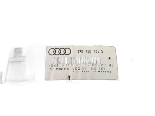 Quadro tachigrafo AUDI A3 Serie (8P1) (03>05)