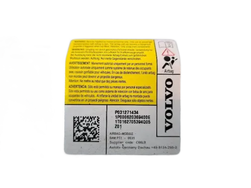 Airbag Ginocchia VOLVO V40 Serie (16>)