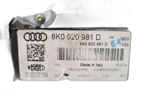 Quadro tachigrafo AUDI A4 Berlina (07>10)