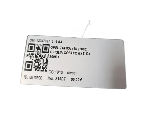 Griglia Anteriore OPEL Zafira B 2° Serie