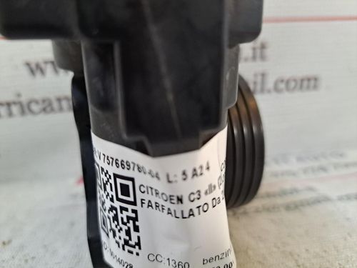 Corpo Farfallato CITROEN C3 Serie (09>15)