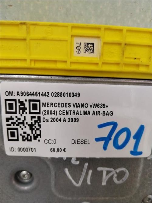 Centralina Airbag MERCEDES Viano 1° Serie