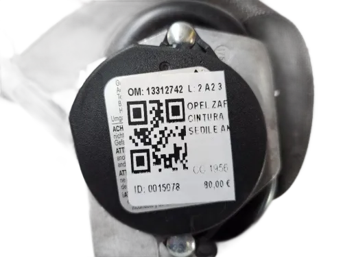 Cintura di sicurezza anteriore destra OPEL Zafira Tourer (2010-)