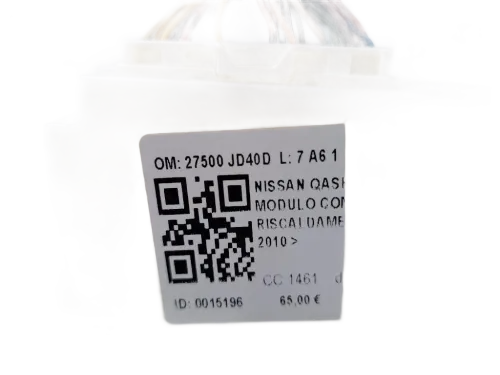 Comandi Clima NISSAN Qashqai 2° Serie