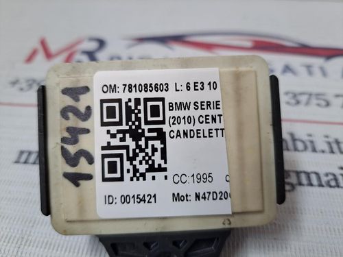 Centralina candelette BMW Serie 5 F10